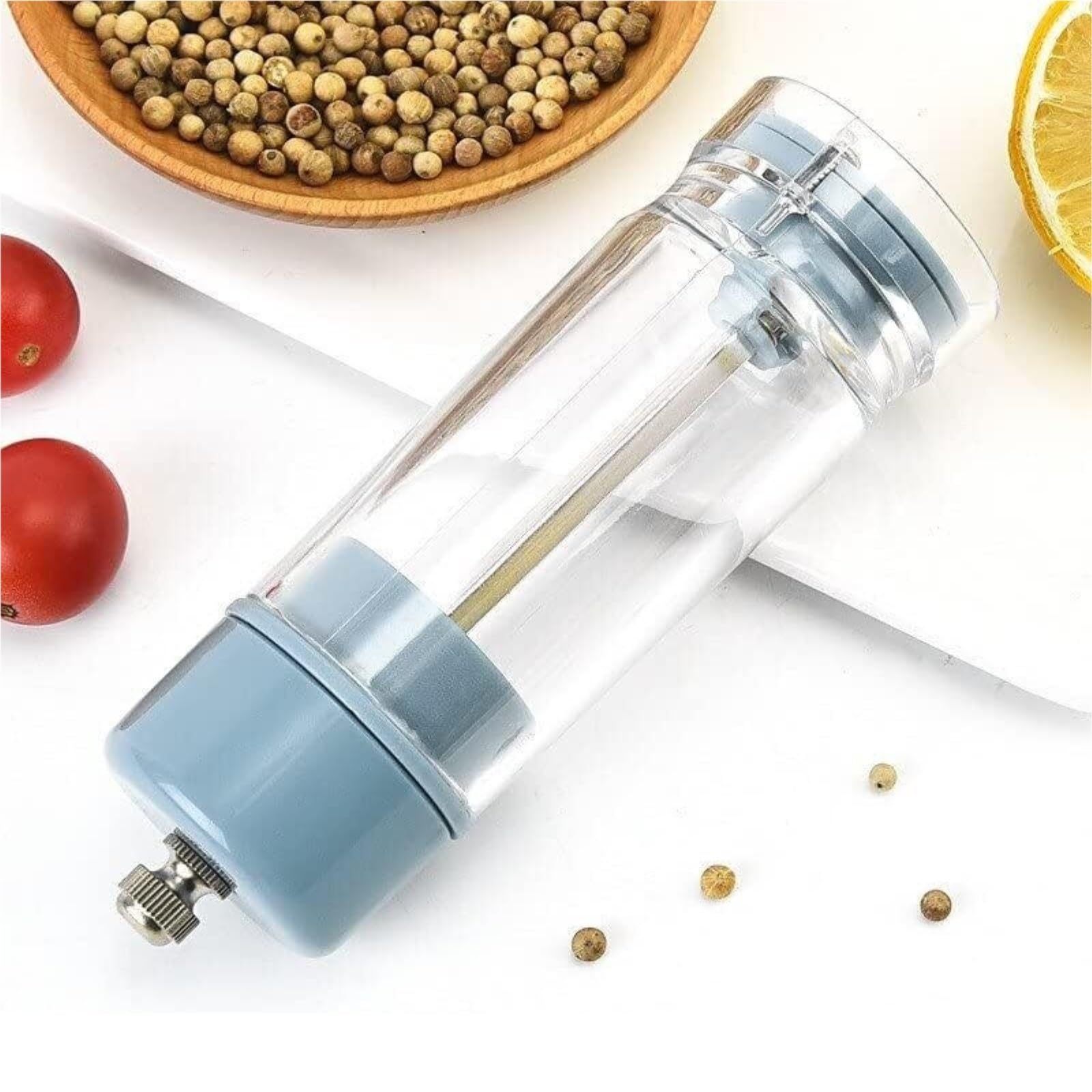 Salz Und Pfeffermühle Manuelle Meersalz-Pfeffer-Gewürzflasche, Schwarzer Pfeffer, Gewürzmühle, Flaschenmühle Mühle Mill | 1pcs