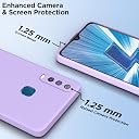 Pikkme Vivo Y12 / Y15 / Y17 / U10 Back Cover Soft Matte Liquid Silicone TPU | Camera Protection | Shockproof Slim Back Case for Vivo Y12 / Y15 / Y17 / U10 (Purple) gallery image
