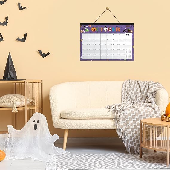 Desk Calendar 2026-2027 - 18 Month Calendar from July 2026 to December 2027