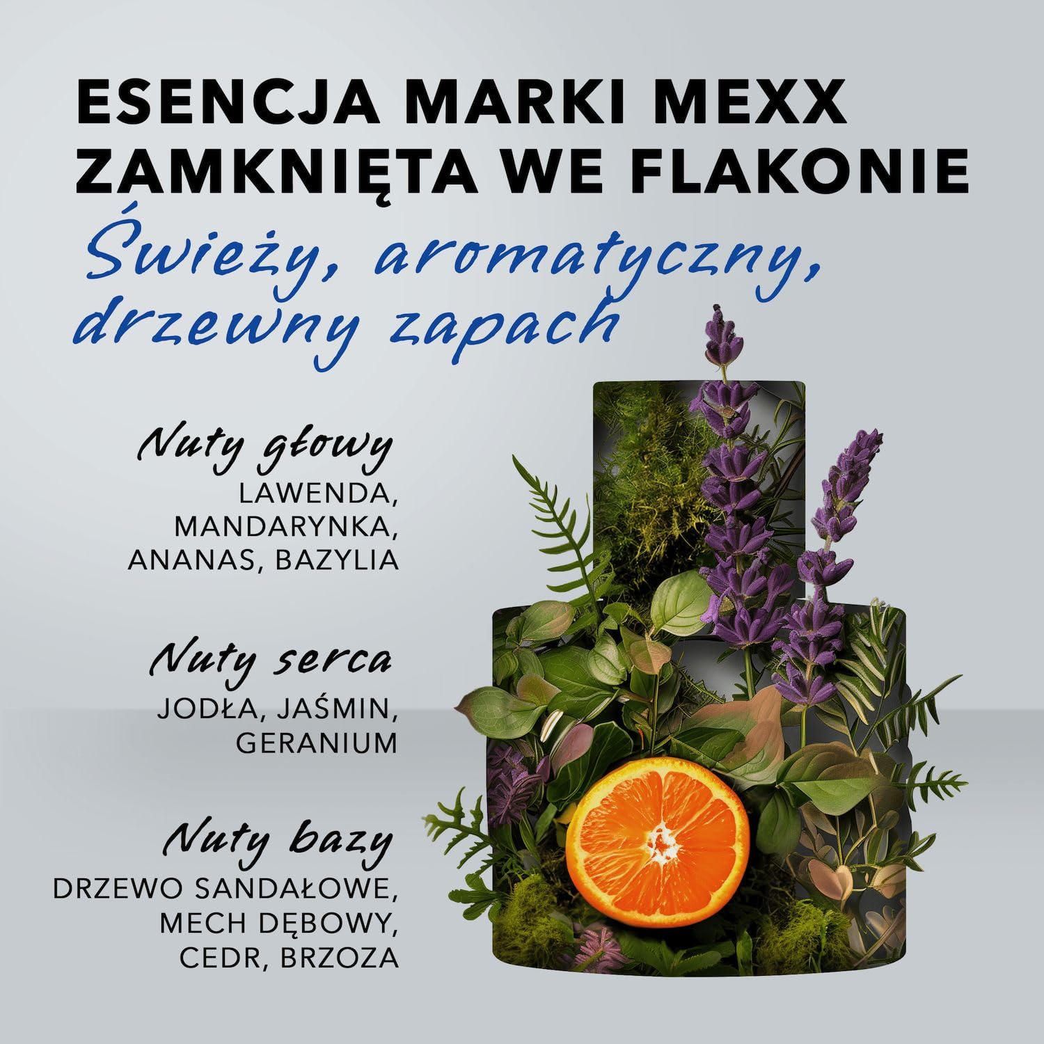 Mexx Man Woda Toaletowa dla Mężczyzn, o Świeżym, Aromatycznym, Drzewnym Zapachu, 50 ml