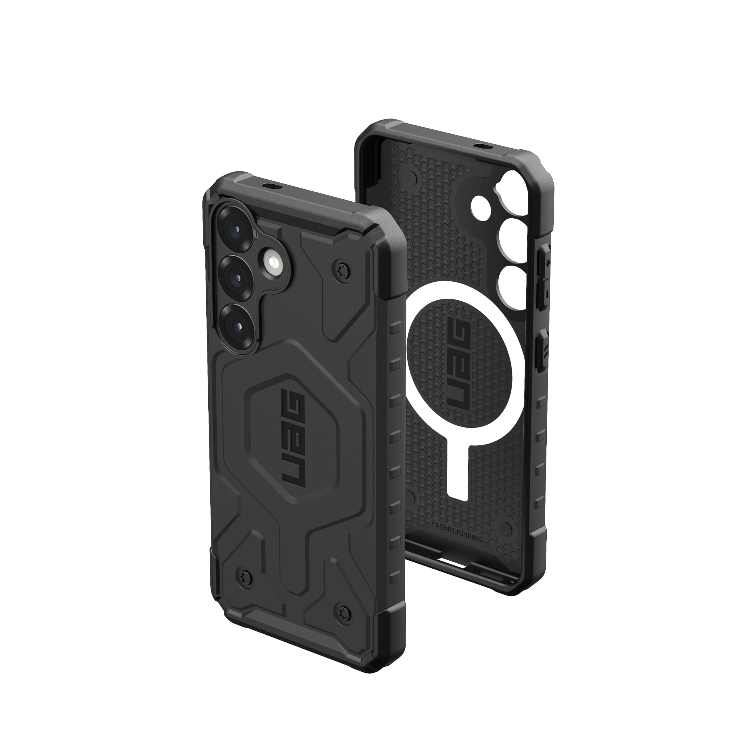 URBAN ARMOR GEAR UAG Designed for Samsung Galaxy S25 Case 6.2" Pathfinder - Compatible with Magnetic Charging Armor Shell Impact-Resistant Rugged Military Drop Tested Protective Cover, Black Pathfinder - Black