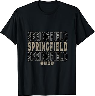 Vintage Springfield Ohio T-Shirt
