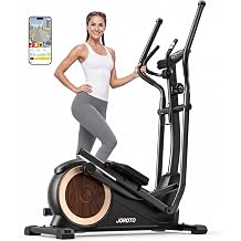 JOROTO Elliptical Exercise Machine with 18IN Stride, Kinomap APP Support