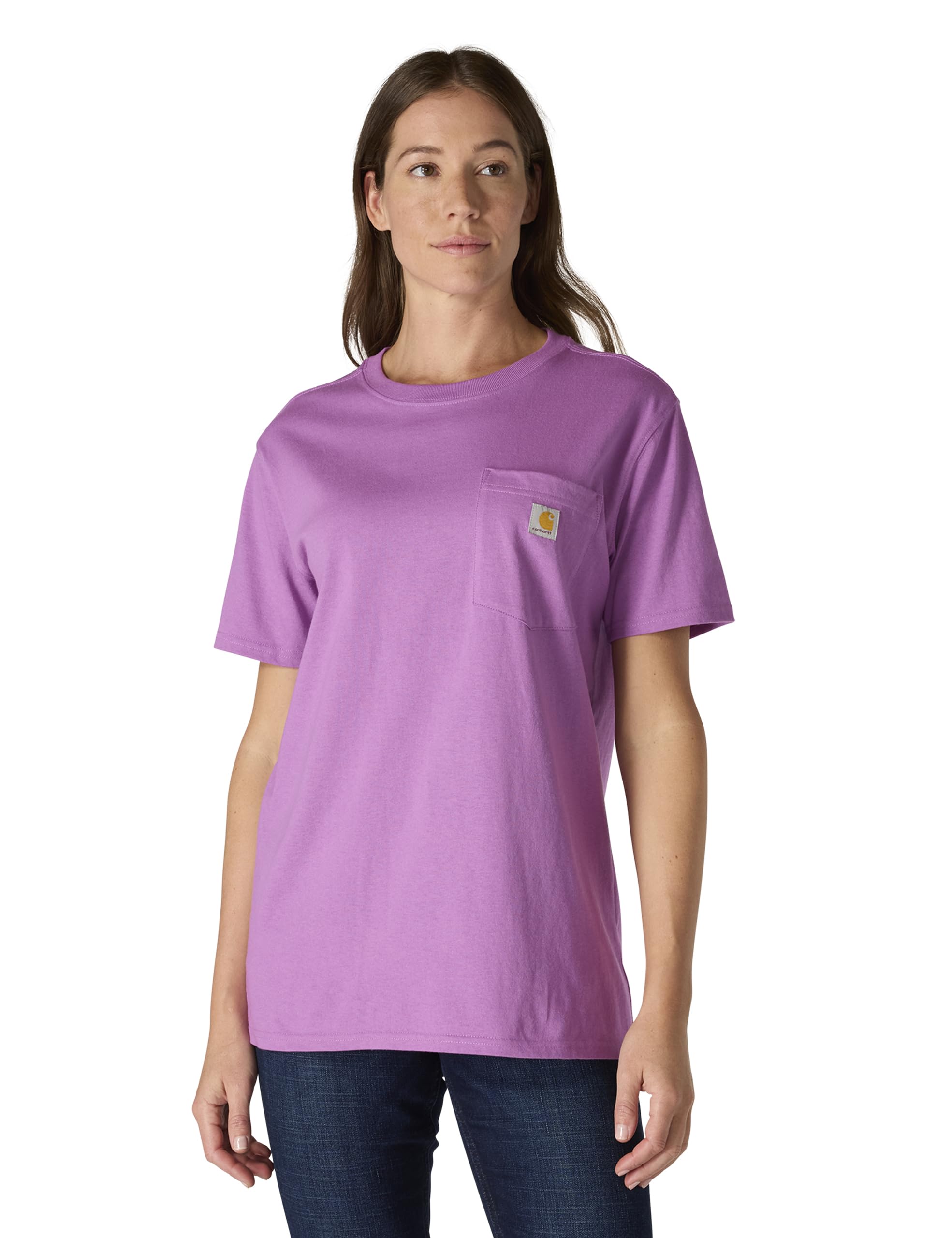 Carhartt Women's Iconic WK87 Pocket T-Shirt Closeout