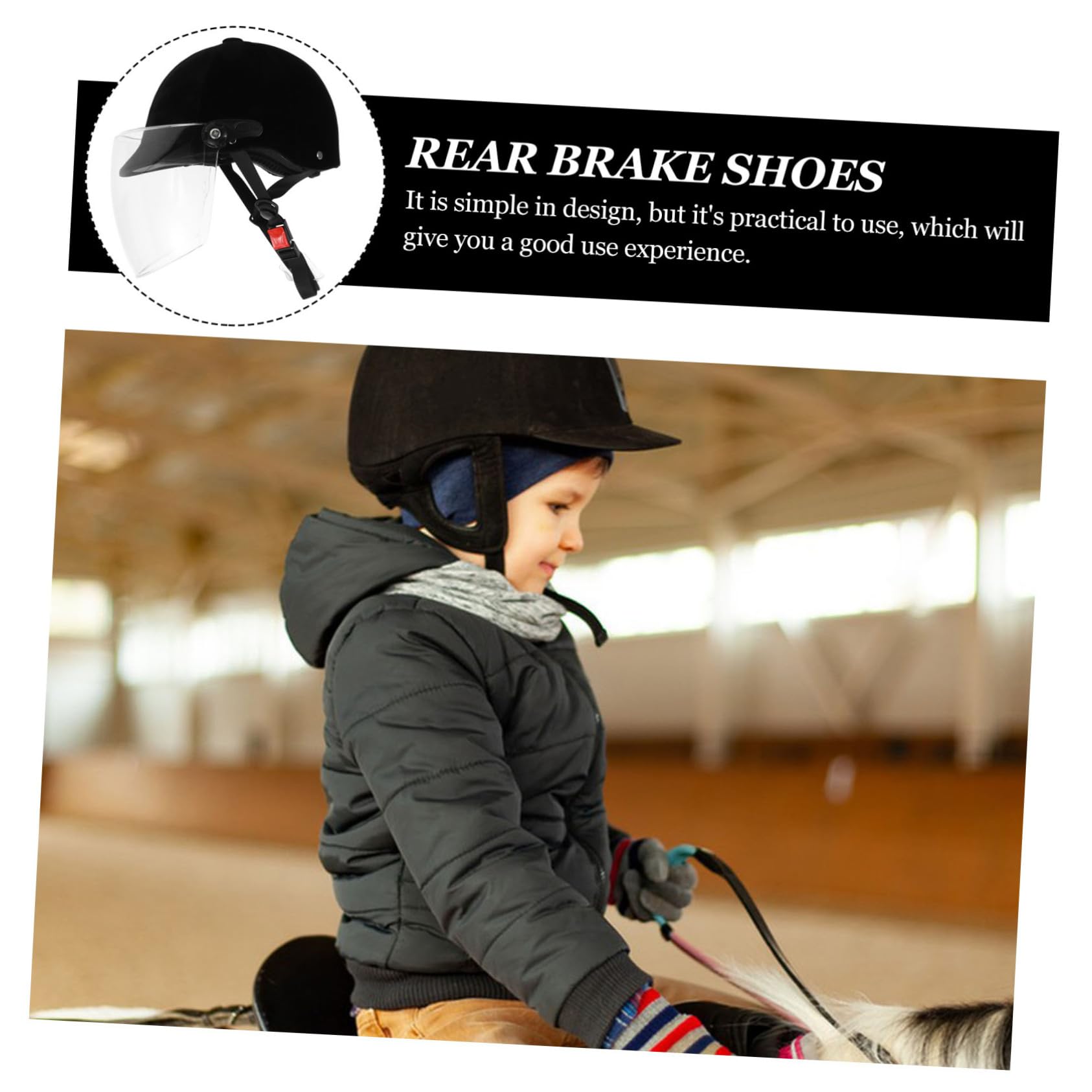 Casco Equestre Per Ragazzo Ragazza e Traspirante Protezione Sicura Per Sport All Aperto Come Equitazione e Bicicletta Design Comfortevole e Ventilato Per Attività All Aperto