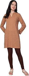 Aurelia Women's Solid Straight Kurti