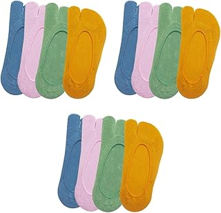 Abaodam 12 Pairs Candy Tabi socks for women womens colorful socks Women s Casual Socks summer socks breathable socks women's socks & hosiery Split Toe Socks Low-heel Socks Girls Socks