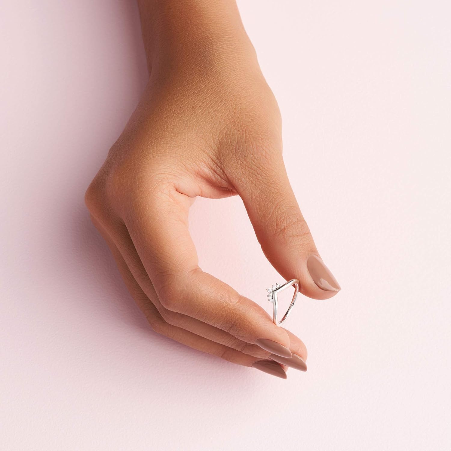 Pandora - Brandclub - PANDORA Tiara Wishbone, Clear CZ