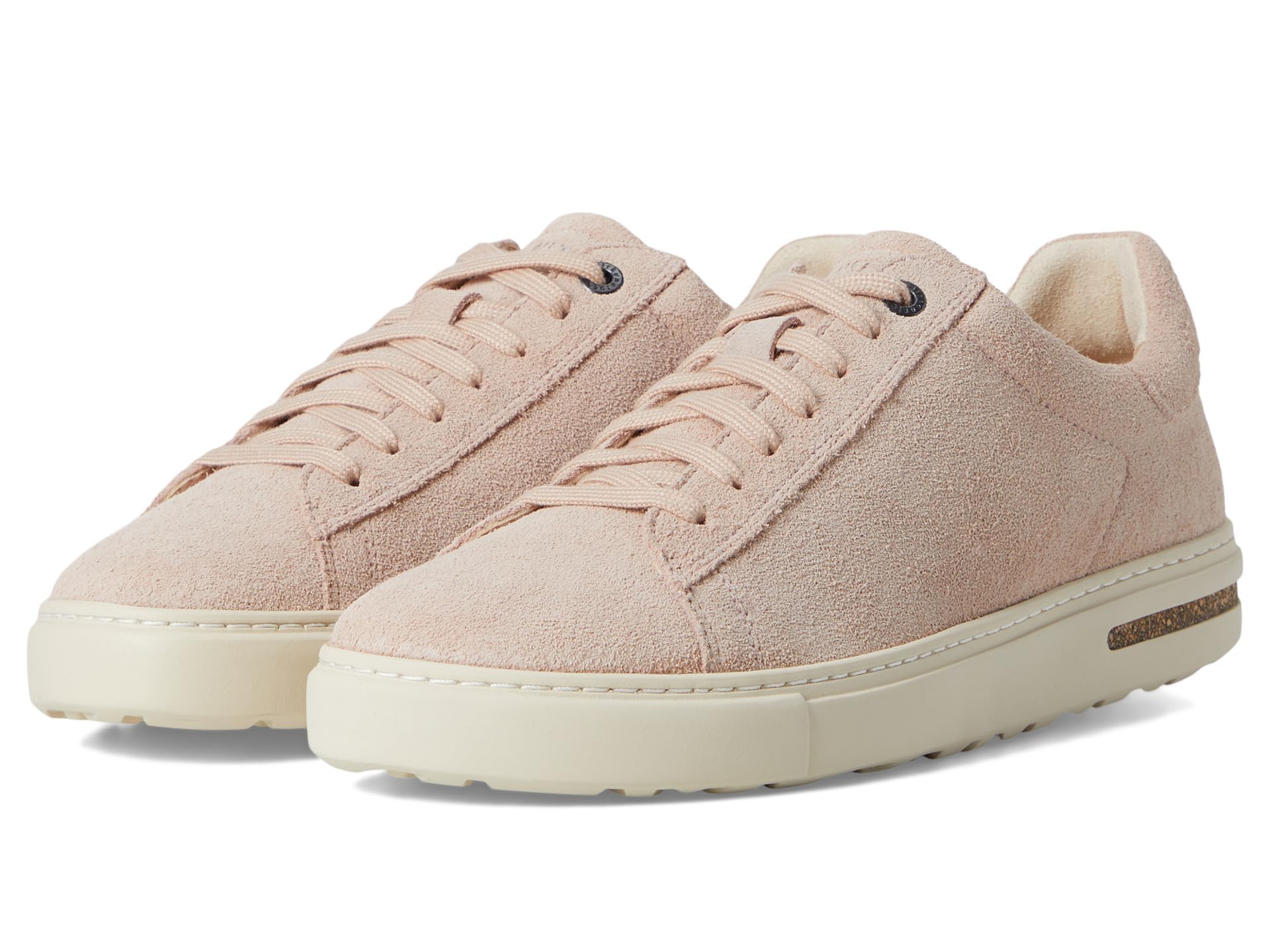 Birkenstock Womens Bend Sneaker Suede (Women) Light Rose Women 7-7.5