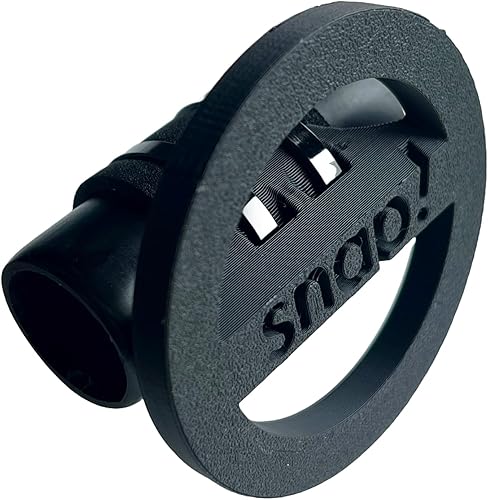 Snap! Soporte magnético para teléfono móvil para manillar de bicicleta seguro y ligero, color negro