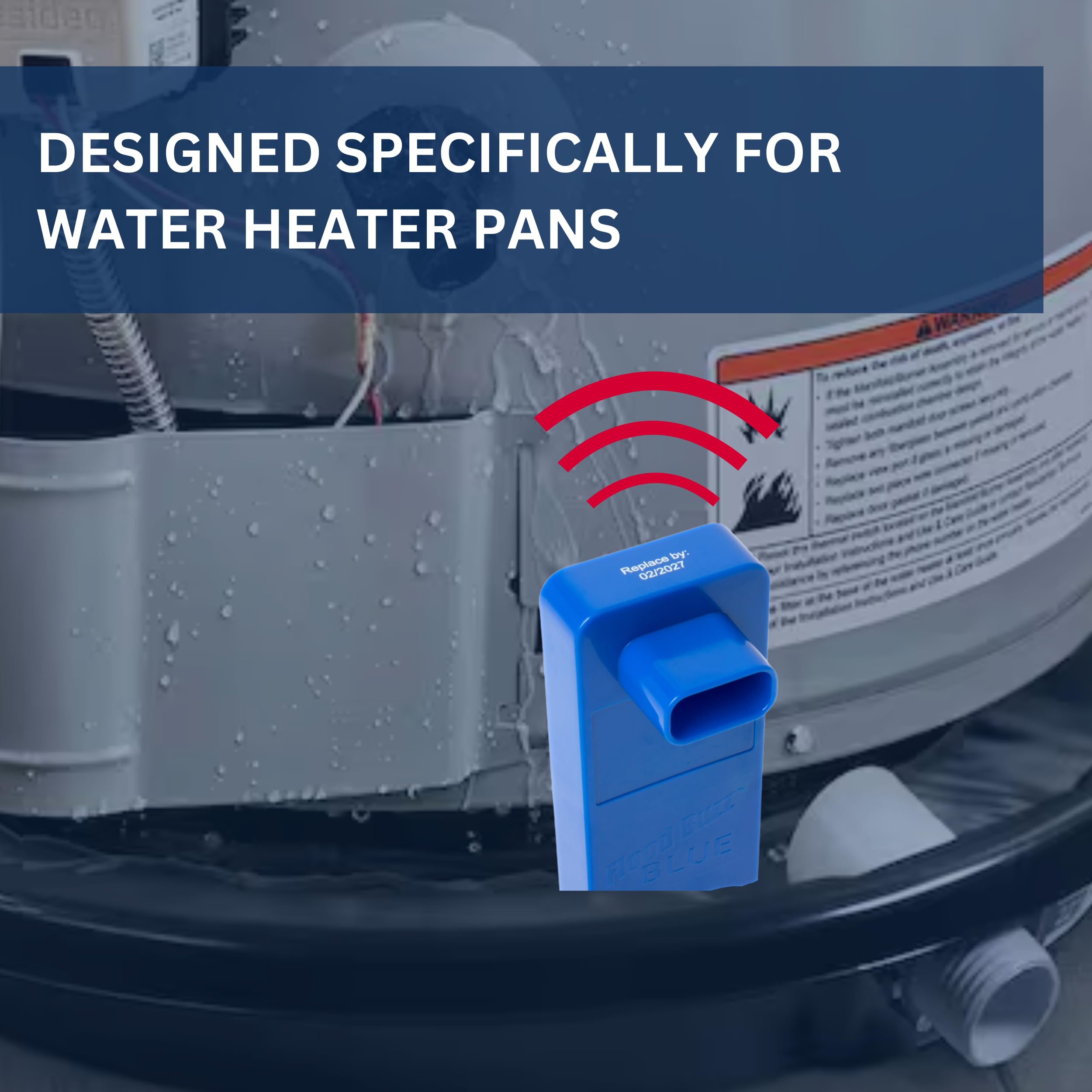 Flood Buzz Water Heater Leak Detector - Protect Your Home -2