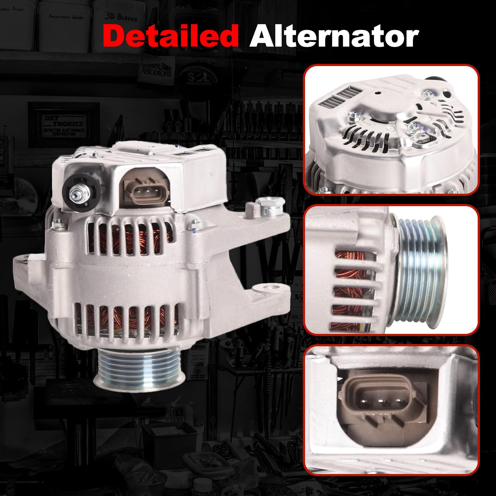 WORTH オーデコロン Amazon.com: OEG Parts New Alternator Compatible With Pontiac Vibe