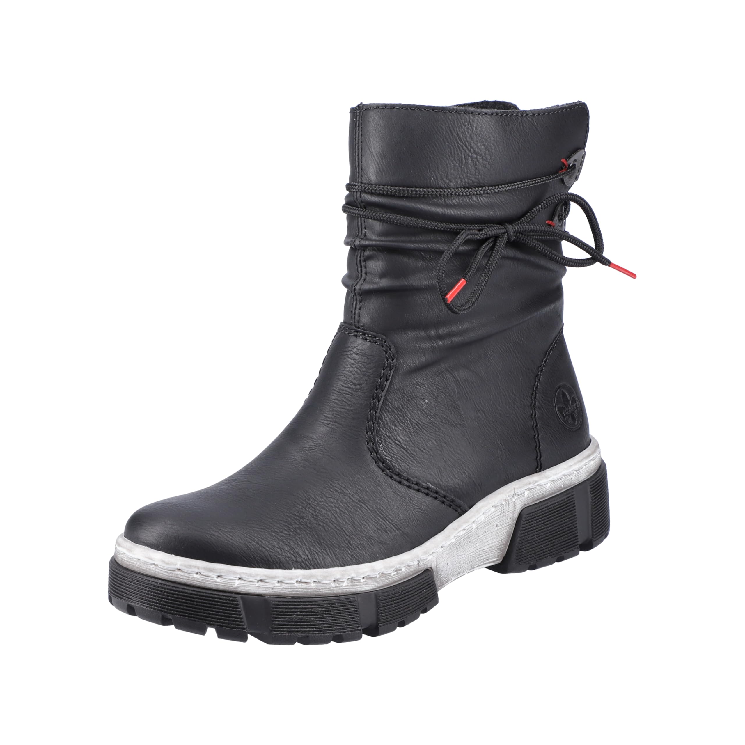 Rieker Women's X8658 Fashion Boot, Black, 4 UK