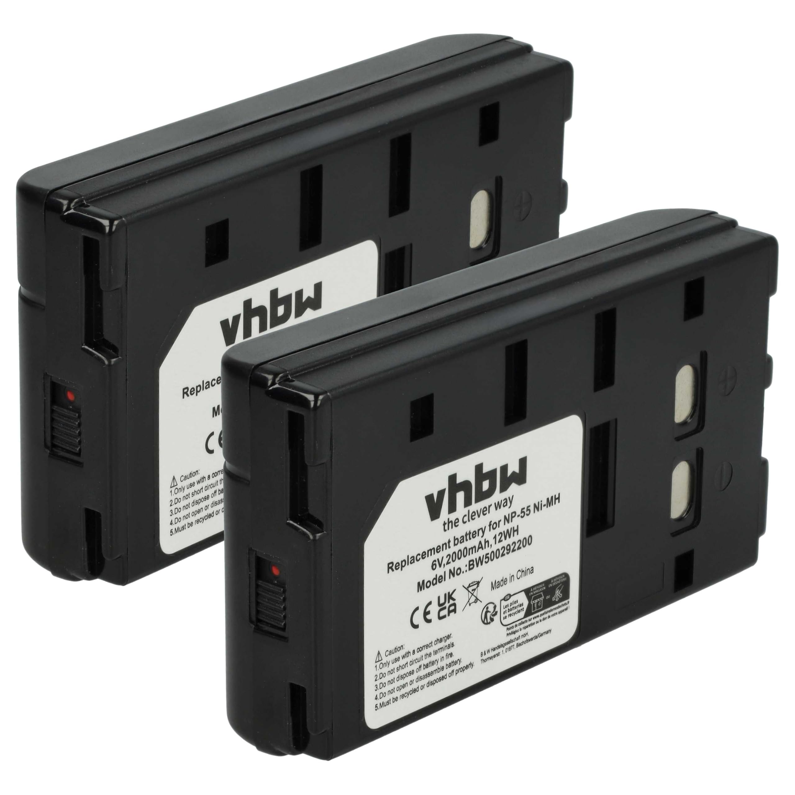 vhbw 2X batería reemplaza Panasonic P-V213A