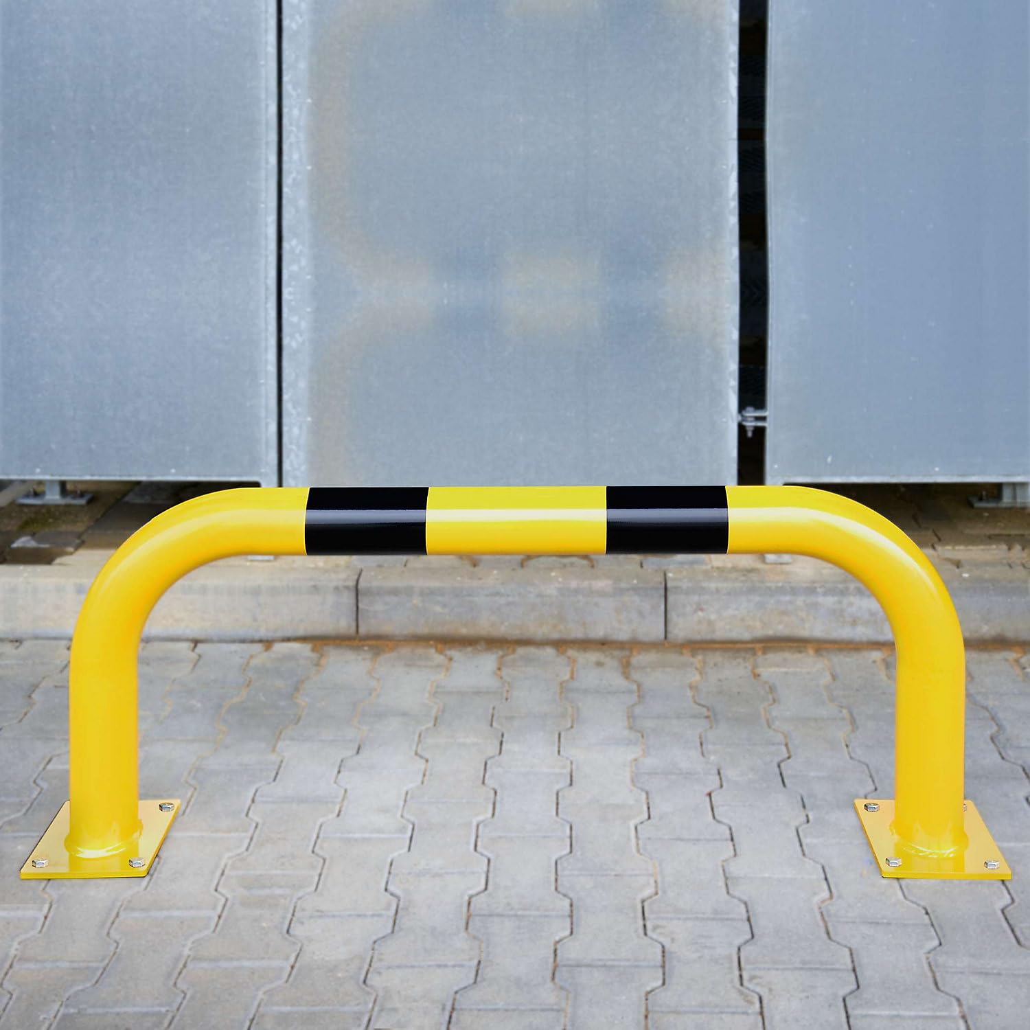 kaiserkraft | Arceau de protection | acier | Ø 108 mm | pour l'intérieur | h x l 600 x 2000 mm