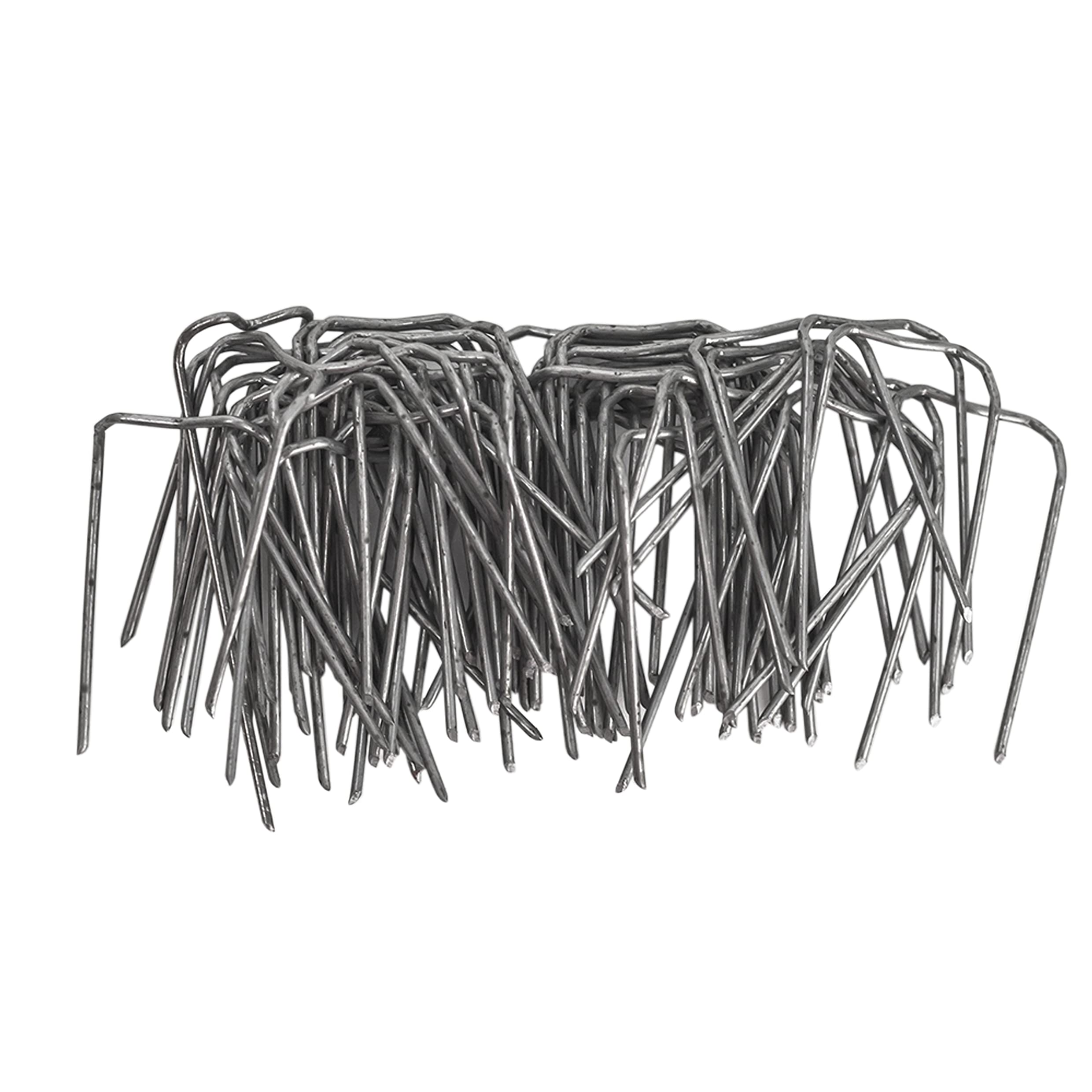 Inter Flowers GmbH Patenthaften im Set - Verschiedene Größen - Krampen Kranznadeln Haften Steckklammern Patenthafte für Kränze Römerhaften für den Garten (10 x 40 mm 1 kg)