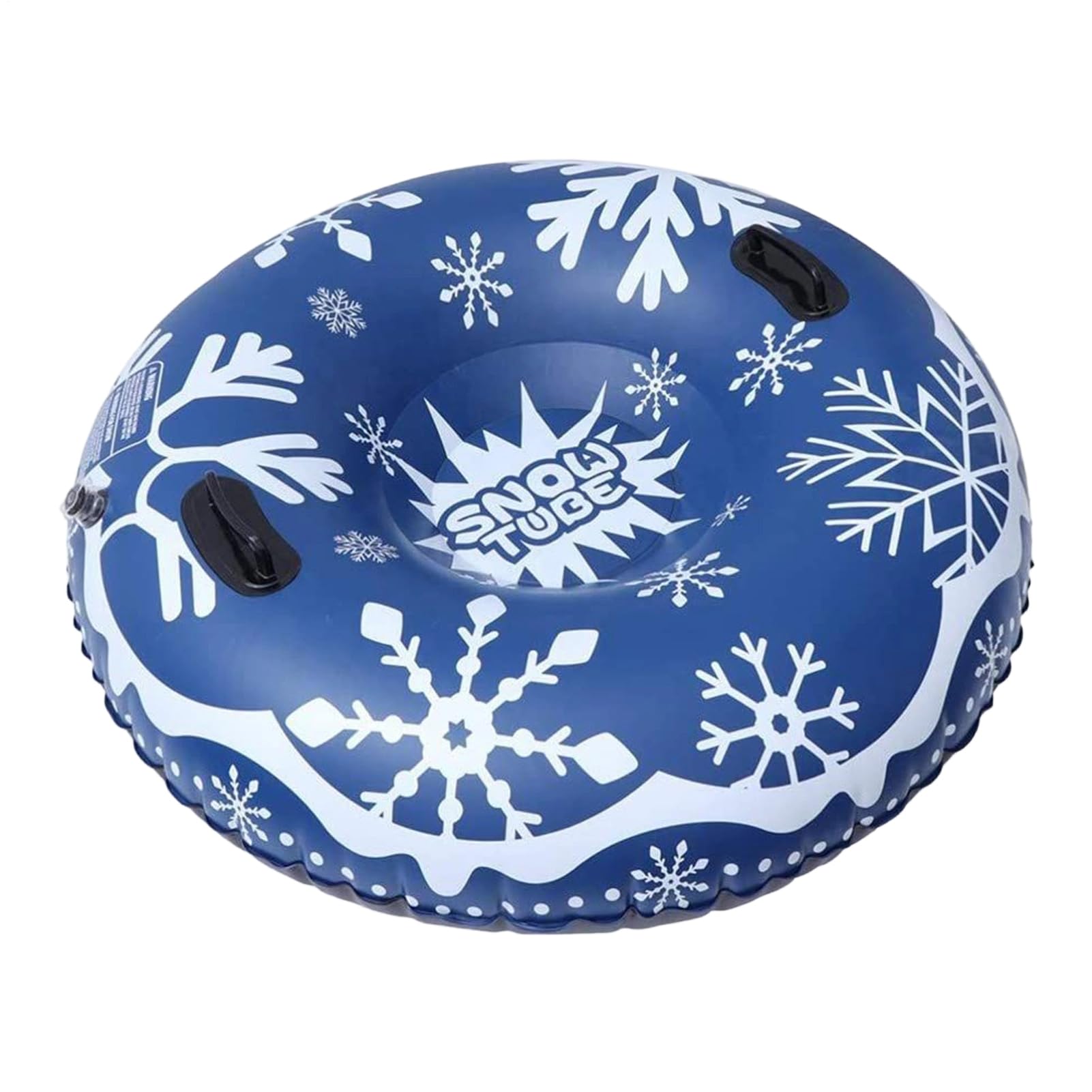 Slittino con tubi – anello gonfiabile per tubo di neve invernale, tubo per slittino dotato di manico resistente, divertente accessorio per la corsa all'aperto | Attrezzatura sicura per emozionanti