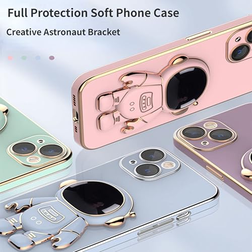 Miniatura 2 de OLOBBIRD Funda plegable de astronauta de dibujos animados 3D suave para Xiaomi Mi Poco X3 X4 M3 M4 F3 F4 Pro NFC GT C40 4G 5G cubierta trasera