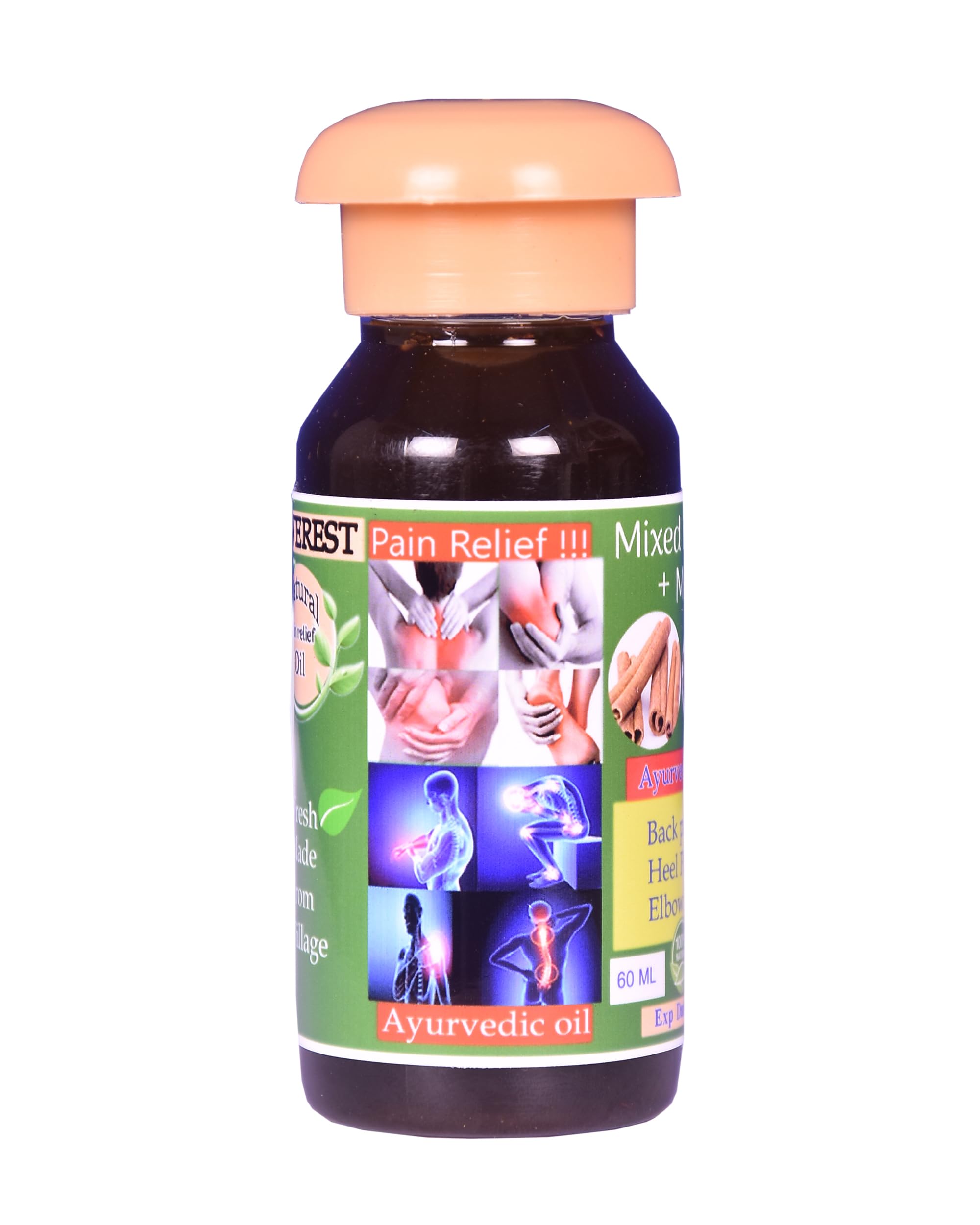 EVEREST Ayurvedic Oli Artho Arthritis-Herbal Pain Relief oil [60 ml ] pain killer for knee Leg Joint neck pains