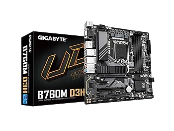 CPU i3 14100 GIGABYTE B760M D3H GIGABYTE B760M DS3H AX DDR4 (LGA 1700/ Intel/ B760/ M-ATX