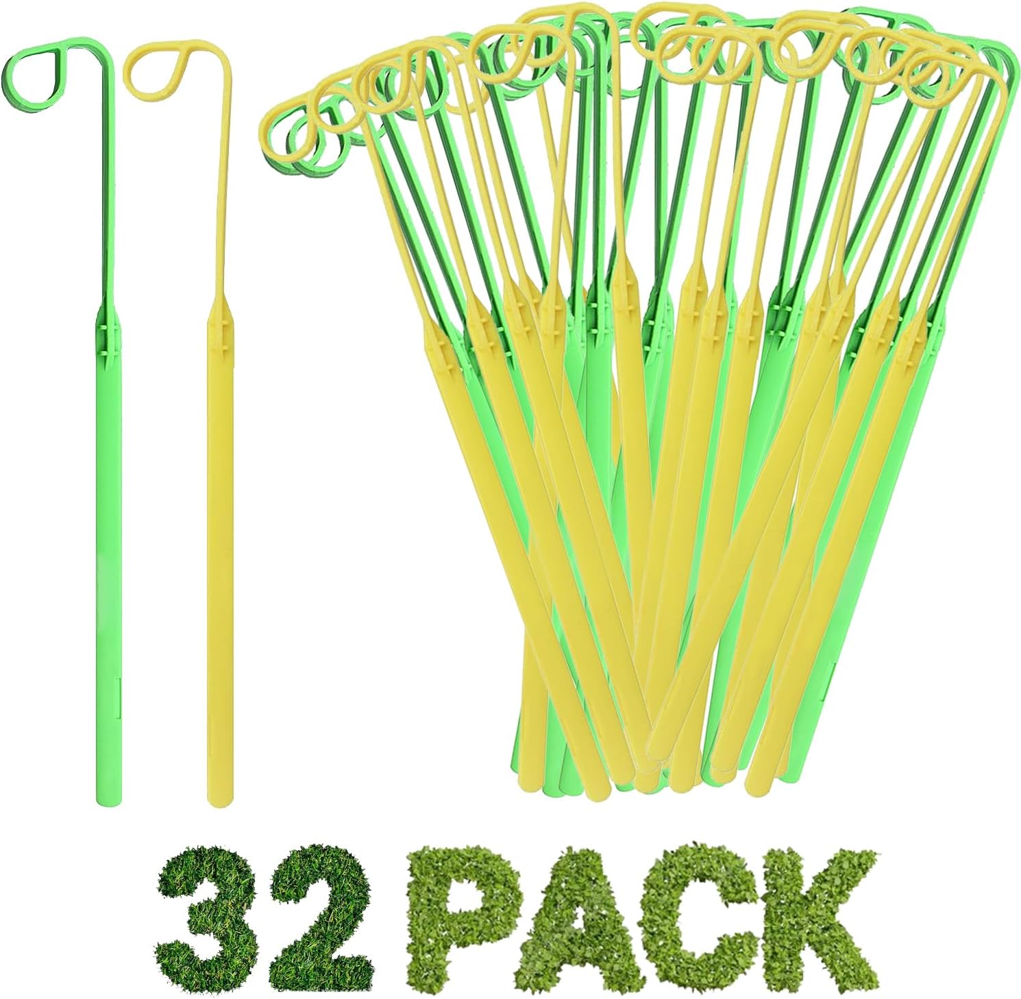 Amlits 32 Pack Weed Eater Blades, Replacement Flexible Line