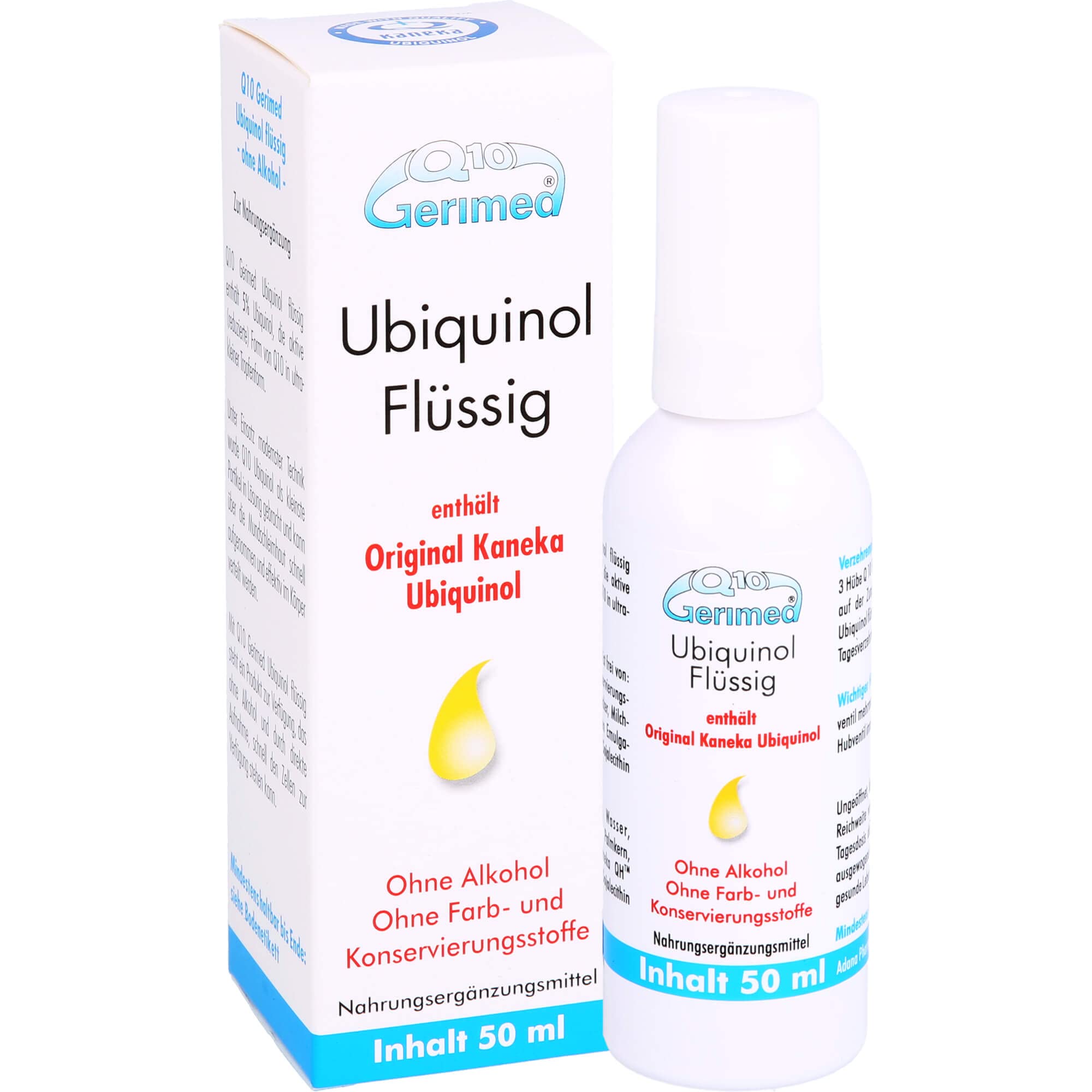 q10 gerimed ubiquinol flüssig 50 ml