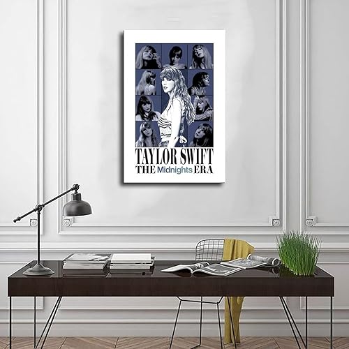 Miniatura 3 de WANMLY Póster de Talor Swift The Midnights Era - Póster de lienzo para decoración de dormitorio, paisaje deportivo, oficina, habitación, regalo, sin