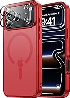 Vista 95 de Funda Magnética para iPhone Air Compatible con MagSafe Resistente a Caídas de 16 Pies Cubierta Trasera con Sensación de Piel Mate a Prueba de Golpes