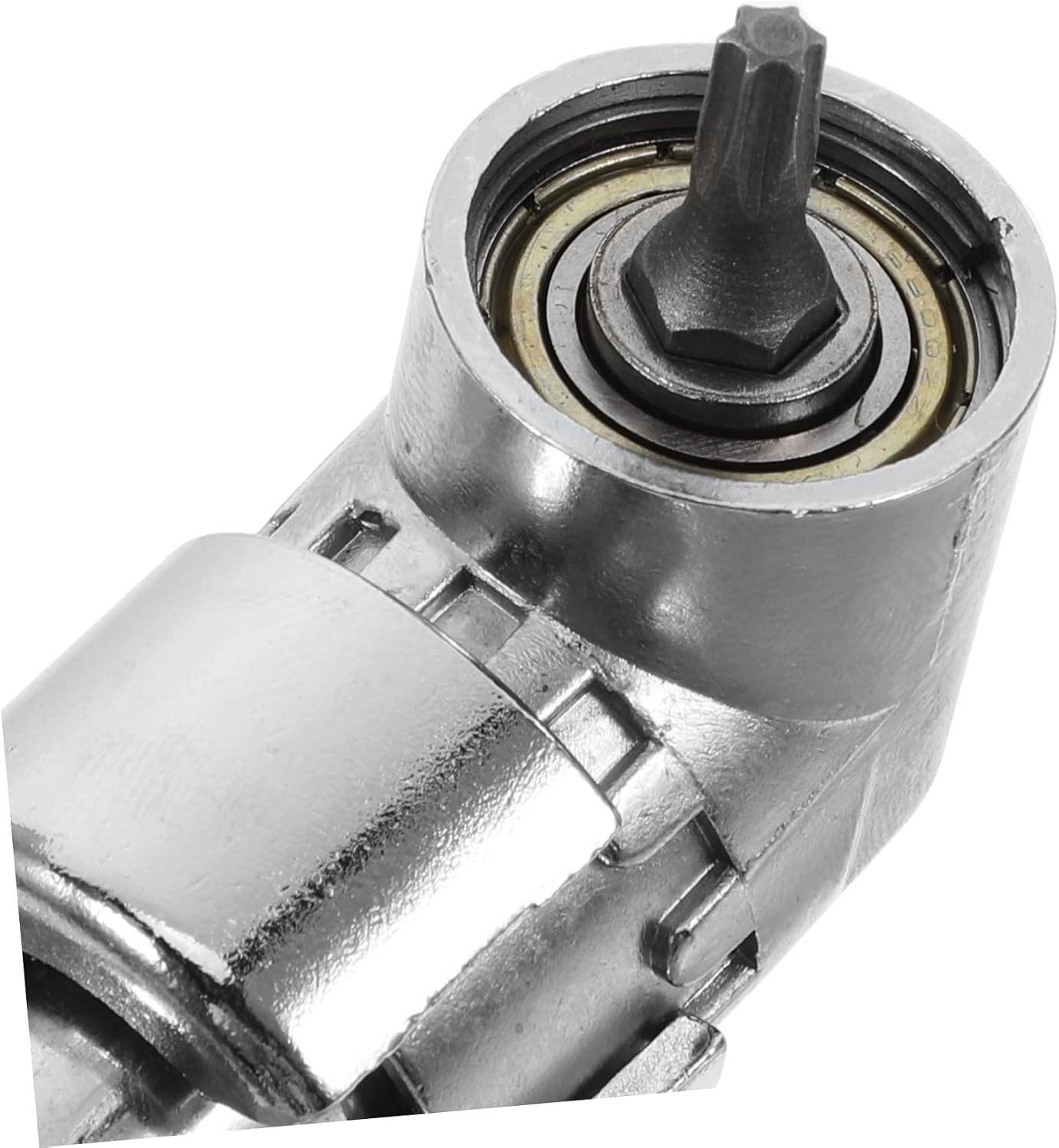 Gatuida 105degree Right Angle Drill Adapter Quick Connect Extension for Electric Drills Socket Wrenches for Tight Spaces Hard Reach Areas Multipurpose Tool for Home Repairs Renovations