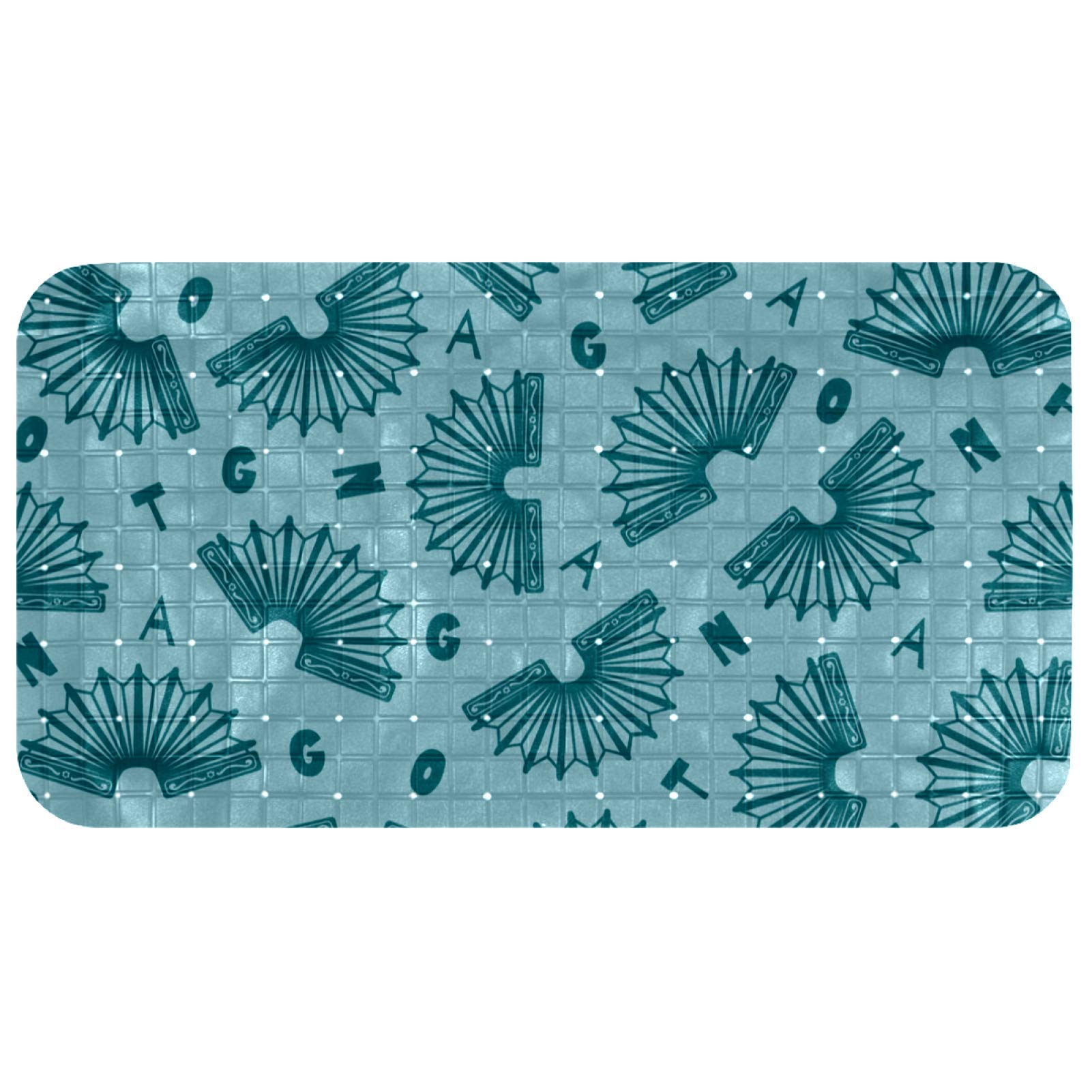 Tapis de baignoire antidérapant en PVC pour éviter les glissades sous la douche