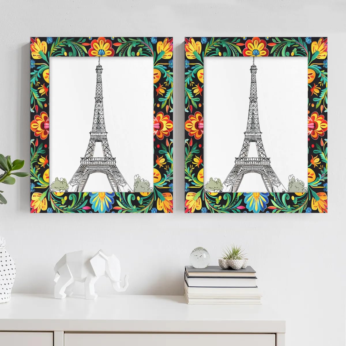 Amazon.com - Tablerazzi Colorful Mexican Picture Frames, Display