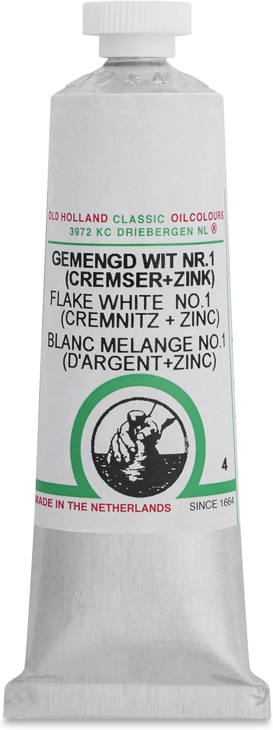 Old Holland Classic Oil Color - Flake White 40ml Tube 40ml Tube