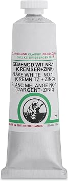 Old Holland Classic Oil Color - Flake White 40ml Tube 40ml Tube