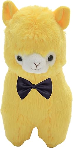Miniatura 7 de Linda gran felpa suave llama alpaca ovejas animales de peluche cojín de juguete, pajarita cordero Plushie juguetes mejor cumpleaños Navidad fiesta