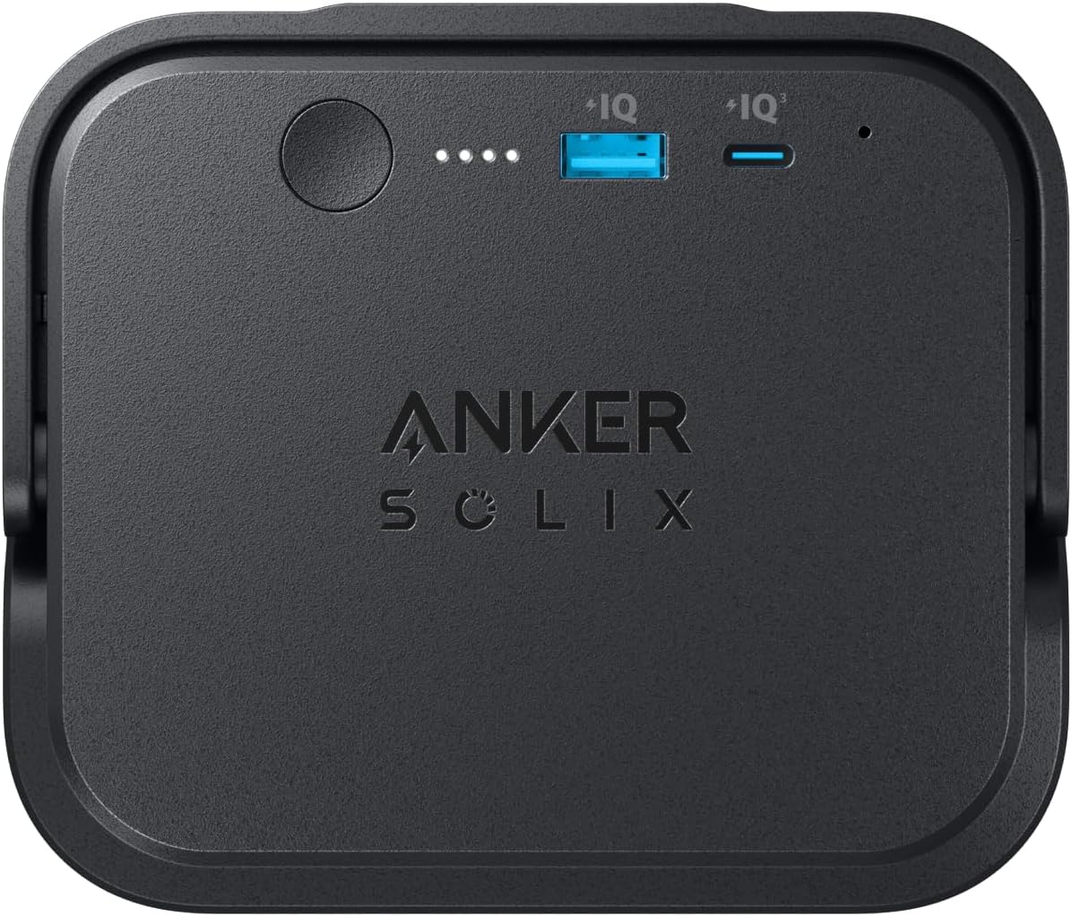 Top view of Anker SOLIX EverFrost 2 Removable Battery showing USB-A and USB-C ports