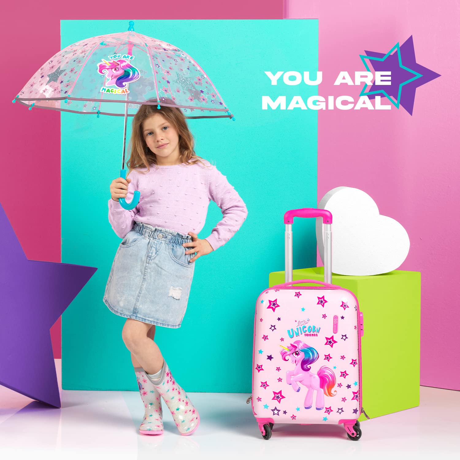 PERLETTI Maleta Trolley Niño Rigida Extra Resistente Panda Azul ABS - Equipaje de Mano Cabina Ligero con Cerradura TSA y 4 Ruedas Dobles Multidireccionales - Ryanair 49x34x21 cm