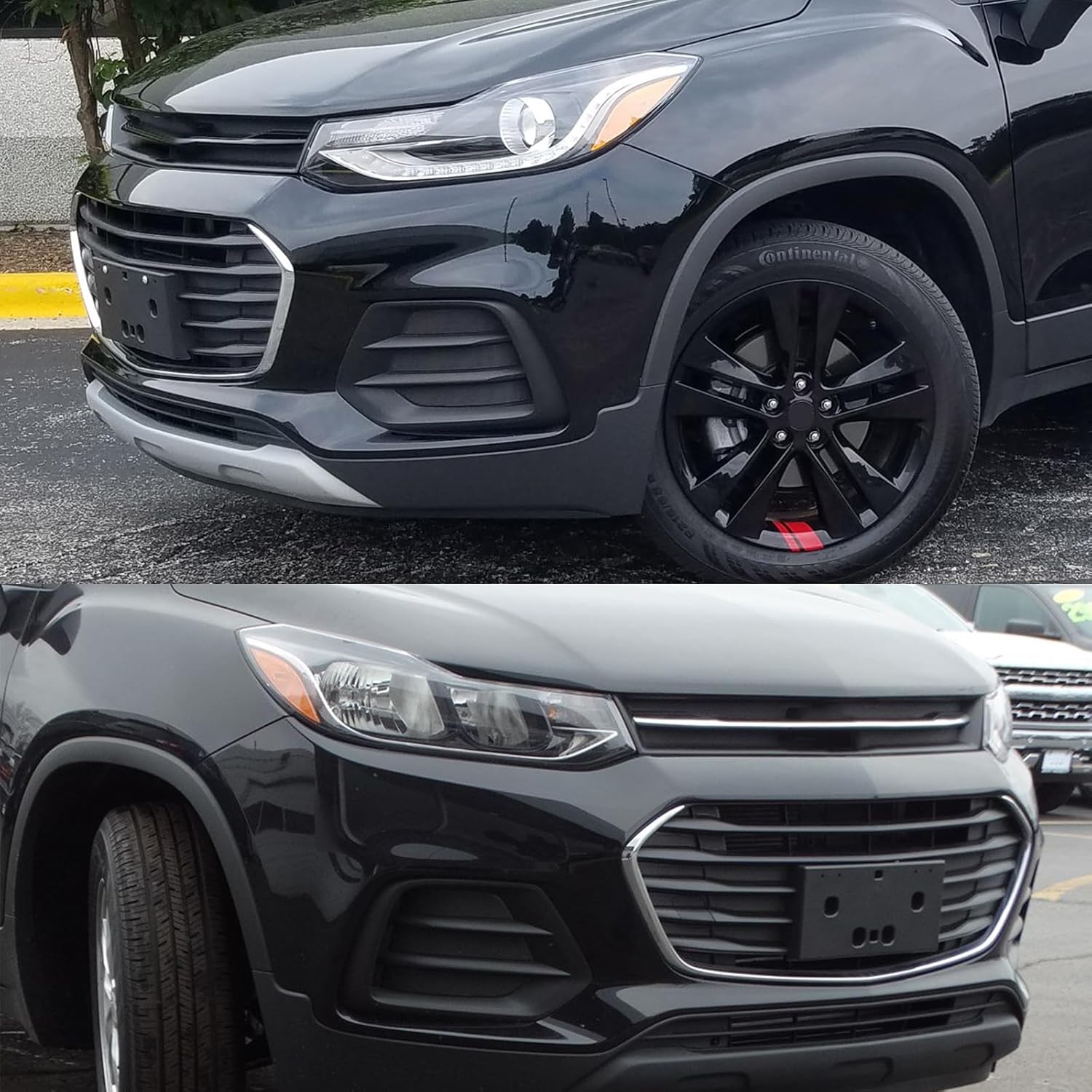 Front Bumper License Plate Frame Bracket Holder Fits for Chevy Trax 2017 2018 2019 2020 2021 2022 Replace 94533706,GM1068185