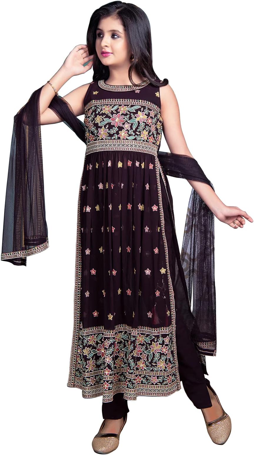 Wommaniya Impexnew Girl's readymade Pant salwar suit for kids