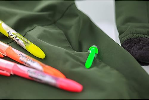 Miniatura 5 de BAZIC - Resaltadores líquidos estilo bolígrafo con agarre acolchado, 3 por paquete