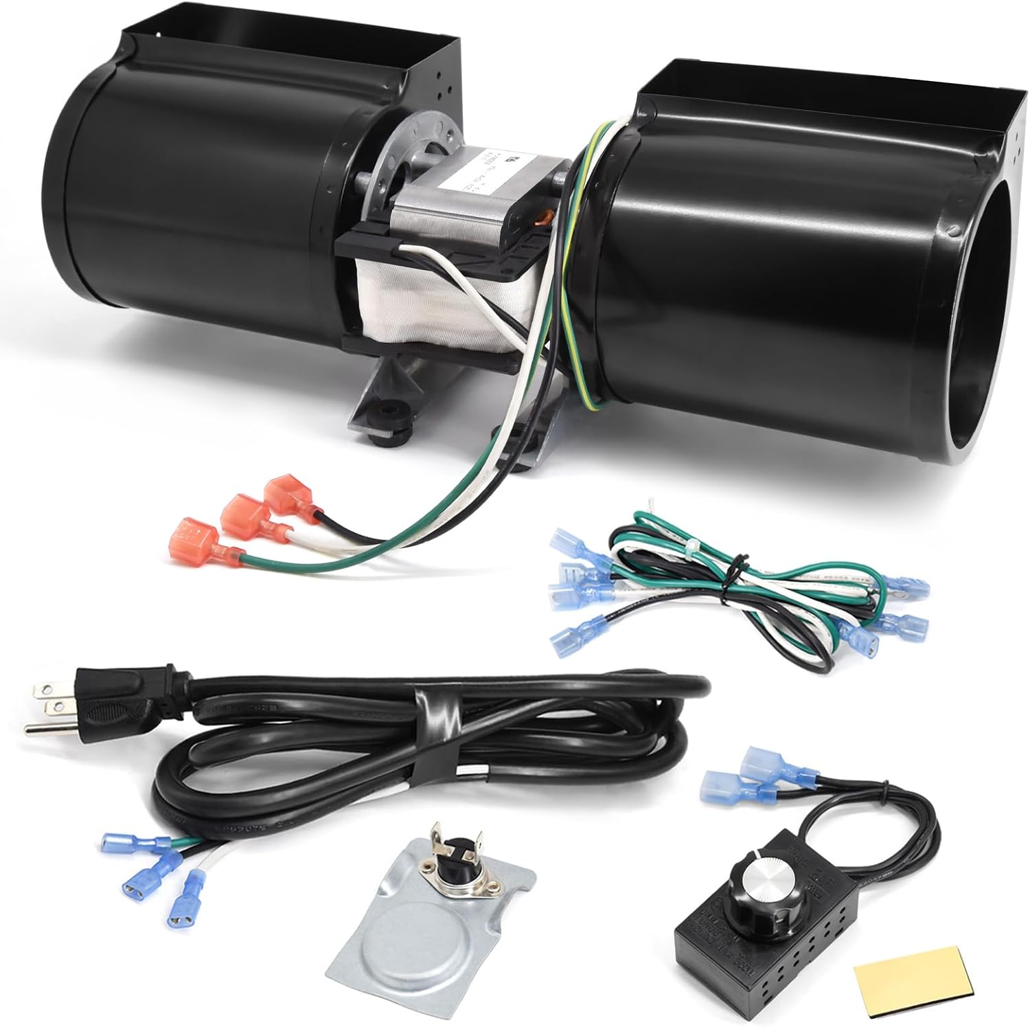 GFK-160 Blower Fan Kit for Heat N Glo,Hearth & Home, Superior,Quadra-Fire, Heatilator, Majestic Fireplace Fan Blower Motor Replacement GFK-160, GFK-160B
