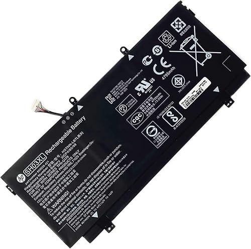HP SH03XL 859356-855 - Batería para portátil HP Spectre X360 13-AC0XX 13-AC033DX 13-AC023DX 13-AC013DX 13-AC063DX 13-AC052NA 13-W0XX 13-W063NR
