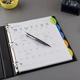 Avery® Plastic Dividers, Style Edge™ Insertable Tab, 5-Tab, 1 Set – view 6