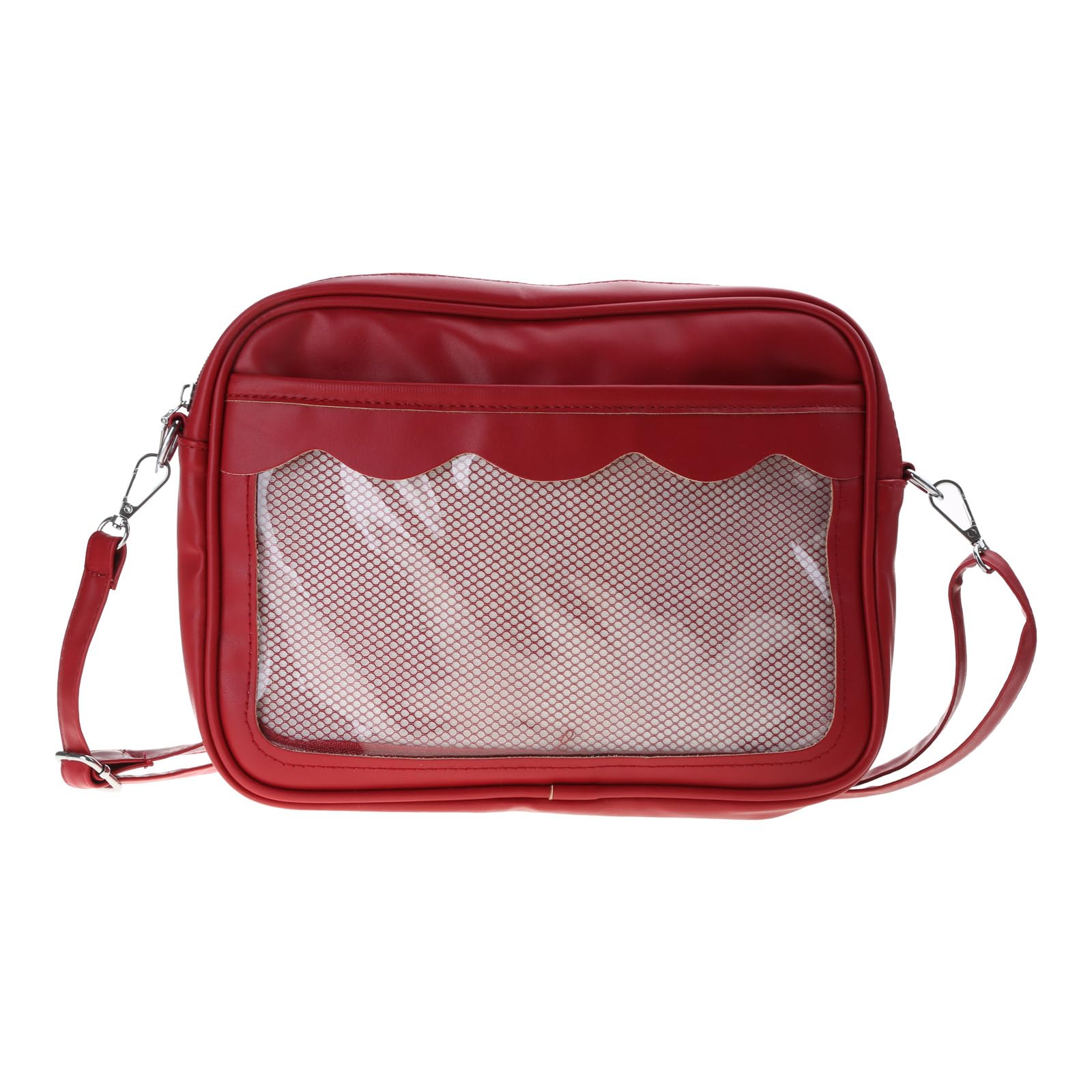 Sac à bandoulière japonais multi-poches type uniforme scolaire pour fille et femme