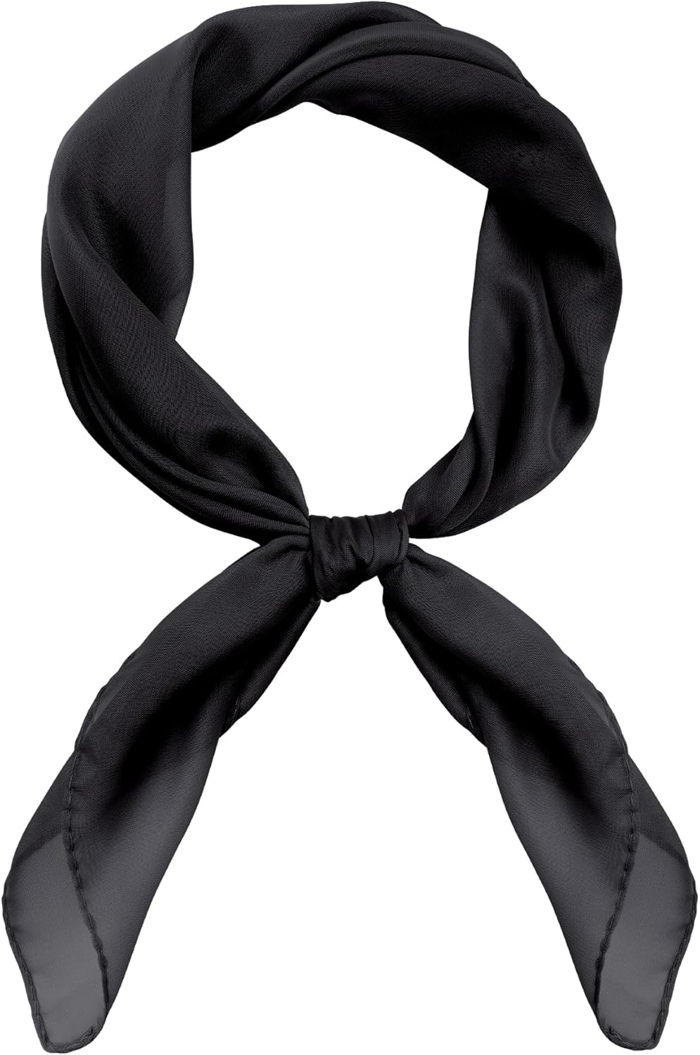 Bufanda De Gasa Cuadrada 24x24 Pulgadas - Pañuelo Para Cuello, Multiusos, Ideal Para Disfraces De Halloween Y Estilo Vintage