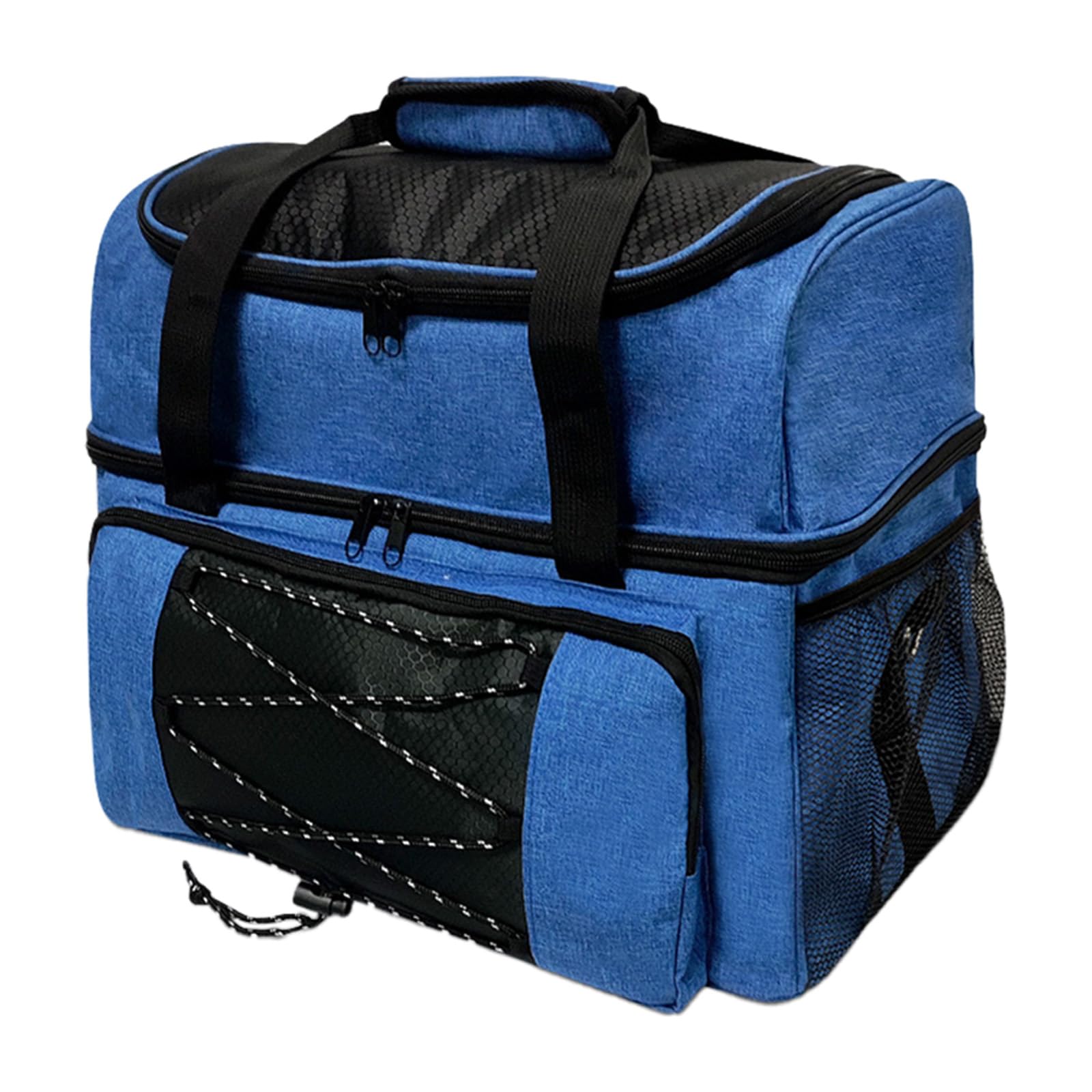 Sac de bowling pour 2 boules de bowling avec séparateur rembourré pour 1 paire de chaussures jusqu'à 16