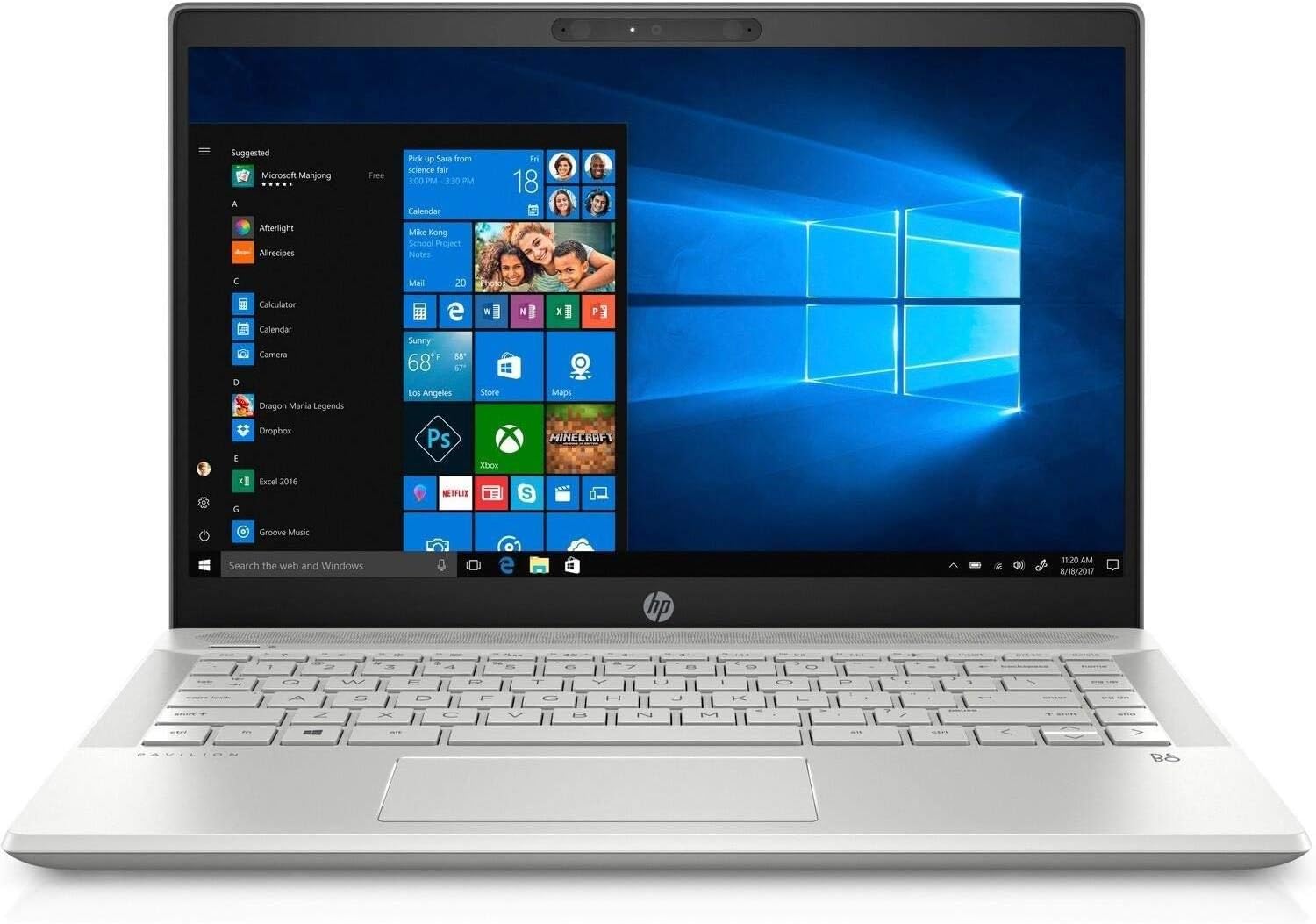 HP Pavilion 14-CE3501SA 14 inches Laptop Intel i5-1035G1 8GB / 512GB SSD Windows 10 (Renewed)