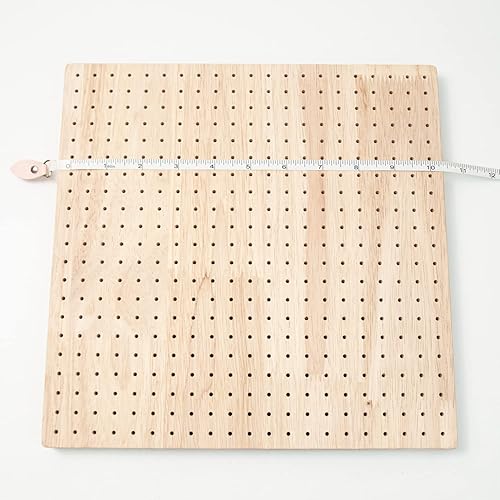 Miniatura 3 de Lampstop Wooden Blocking Board for Knitting and Crochet Projects Handcrafted Knitting Board for Knitting Crochet and Granny Squares Lovers with