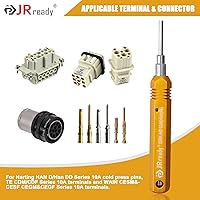Vista 2 de JRready DRK-HD10A (09990000012) HARTING Kit de herramientas de pasador de conector Contactos, herramienta extractora, kit de herramientas