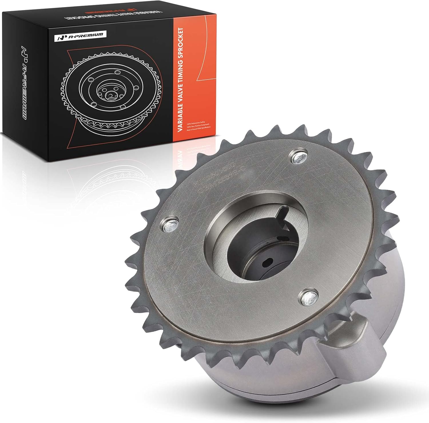 A-Premium Exhaust Variable Valve Timing (VVT) Sprocket Gear Camshaft Adjuster Compatible with Land Rover Range Rover Evoque, Range Rover Sport, Range Rover Velar, Discovery Sport, Defender 110