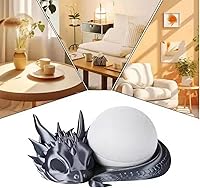 Vista 2 de 3D Printed Dragon Stand Speaker Bracket for Echo Dot 4th/5th Generation, Desktop and Bookshelf Mounting Holder (Purple)